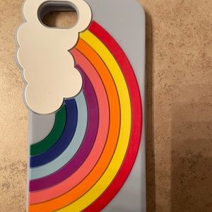 Rainbow silicone iPhone case